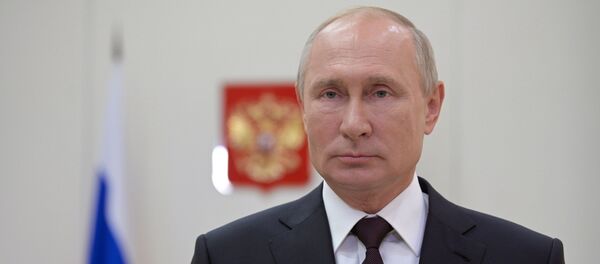 Президент РФ В. Путин - Sputnik Литва