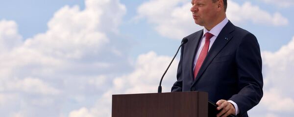 Премьер-министр Литвы Саулюс Сквернялис  - Sputnik Lietuva