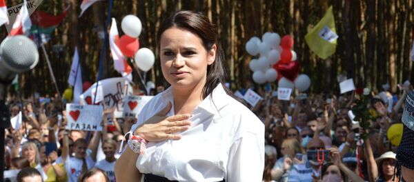 Кандидат в президенты Белоруссии Светлана Тихановская - Sputnik Литва