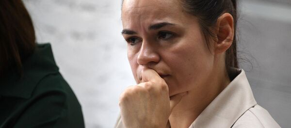 Кандидат в президенты Белоруссии Светлана Тихановская Кандидат в президенты Белоруссии Светлана Тихановская - Sputnik Lietuva