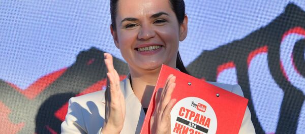 Кандидат в президенты Белоруссии Светлана Тихановская - Sputnik Литва