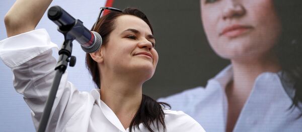 Кандидат в президенты Белоруссии Светлана Тихановская - Sputnik Литва