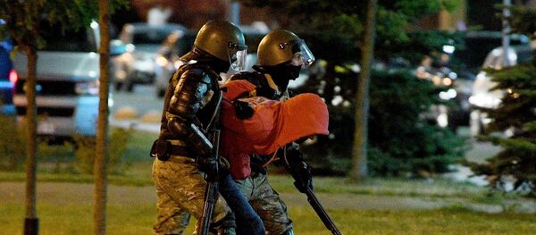 Протесты в Минске Протесты в Минске - Sputnik Lietuva