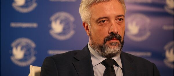Глава Россотрудничества Евгений Примаков Глава Россотрудничества Евгений Примаков - Sputnik Lietuva