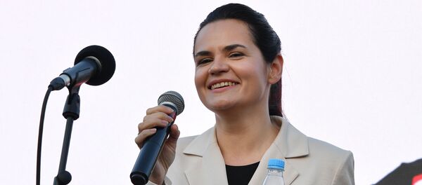 Кандидат в президенты Белоруссии Светлана Тихановская - Sputnik Литва