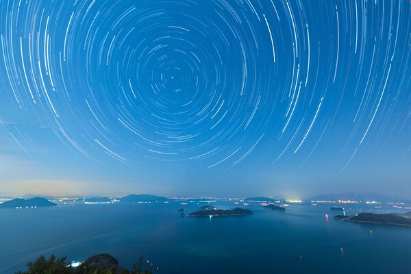 Звездное небо над Такамацу, Япония - Sputnik Lietuva