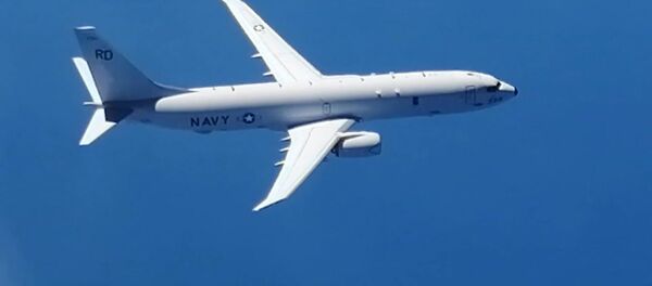 Истребитель Су-27 отогнал самолеты-разведчики США от российских границ Истребитель Су-27 отогнал самолеты-разведчики США от российских границ - Sputnik Lietuva