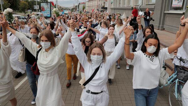 Протесты в Минске - Sputnik Литва