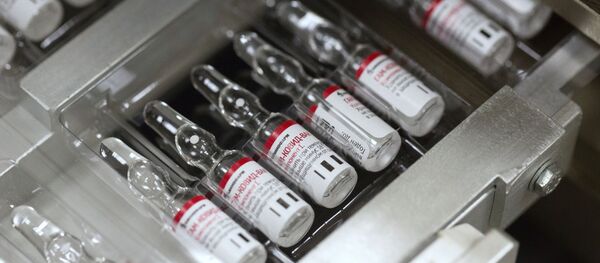 Производство вакцины от COVID-19 на фармацевтическом заводе Биннофарм Производство вакцины от COVID-19 на фармацевтическом заводе Биннофарм - Sputnik Литва