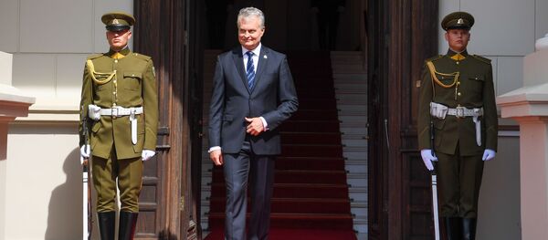 Президент Литвы Гитанас Науседа встретился с президентом Эстонии Керсти Кальюлайд в Вильнюсе, 14 августа 2020 года - Sputnik Литва