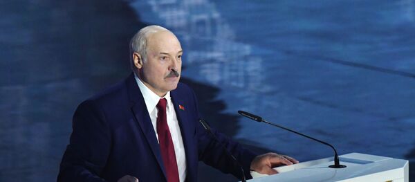 Обращение президента Белоруссии А. Лукашенко накануне президентских выборов - Sputnik Литва
