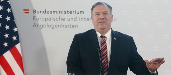Госсекретарь США Майк Помпео во время пятидневного визита в Европу Госсекретарь США Майк Помпео во время пятидневного визита в Европу - Sputnik Lietuva