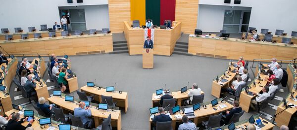 Заседание Сейма Литвы - Sputnik Литва