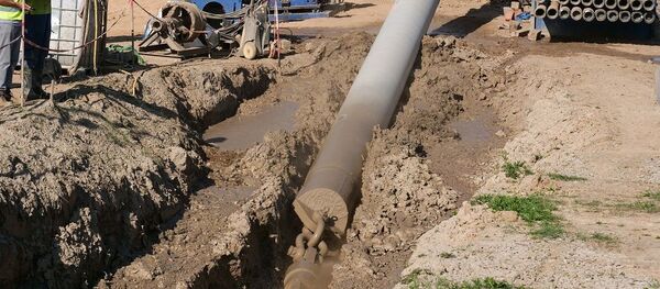 Строительство трубопровода GIPL Строительство трубопровода GIPL - Sputnik Литва