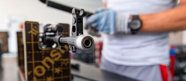 Kalašnikovo automatų gamykla Kalašnikovo automatų gamykla - Sputnik Lietuva