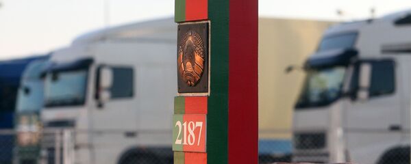 Пограничный контрольно-пропускной пункт Козловичи в Брестской области, архивное фото - Sputnik Литва