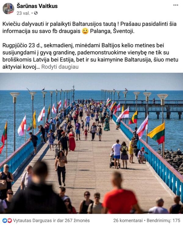Balta-raudona-balta vėliava kaip laisvės simbolis: ar Lietuva prisimena savo klaidas Balta-raudona-balta vėliava kaip laisvės simbolis: ar Lietuva prisimena savo klaidas - Sputnik Lietuva