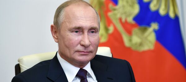 Президент России Владимир Путин Президент России Владимир Путин - Sputnik Lietuva