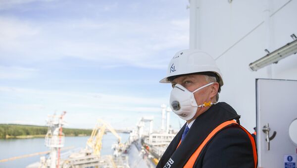 Президент Литвы Гитанас Науседа посетил Клайпедский СПГ-терминал - Sputnik Lietuva