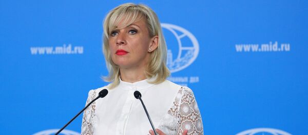 Официальный представитель Министерства иностранных дел РФ Мария Захарова - Sputnik Литва