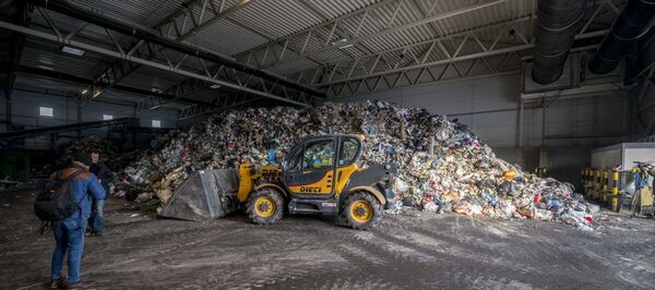 Kauno regiono mechaninio biologinio atliekų apdorojimo (MBA) gamykla Kauno regiono mechaninio biologinio atliekų apdorojimo (MBA) gamykla - Sputnik Lietuva