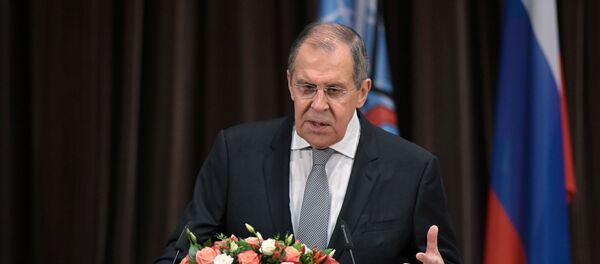 Выступление главы МИД РФ Сергея Лаврова перед студентами МГИМО - Sputnik Lietuva