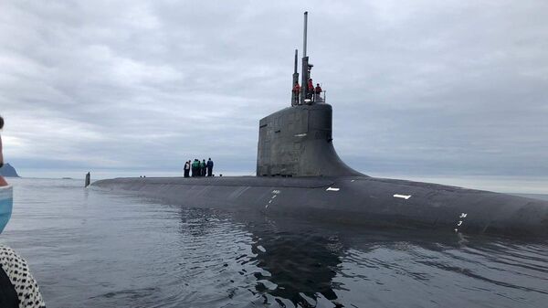 Американская подводная лодка USS Seawolf (SSN 21) в окрестностях Тромсе - Sputnik Lietuva