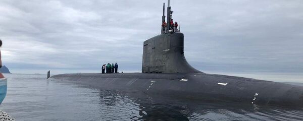 Американская подводная лодка USS Seawolf (SSN 21) в окрестностях Тромсе Американская подводная лодка USS Seawolf (SSN 21) в окрестностях Тромсе - Sputnik Lietuva
