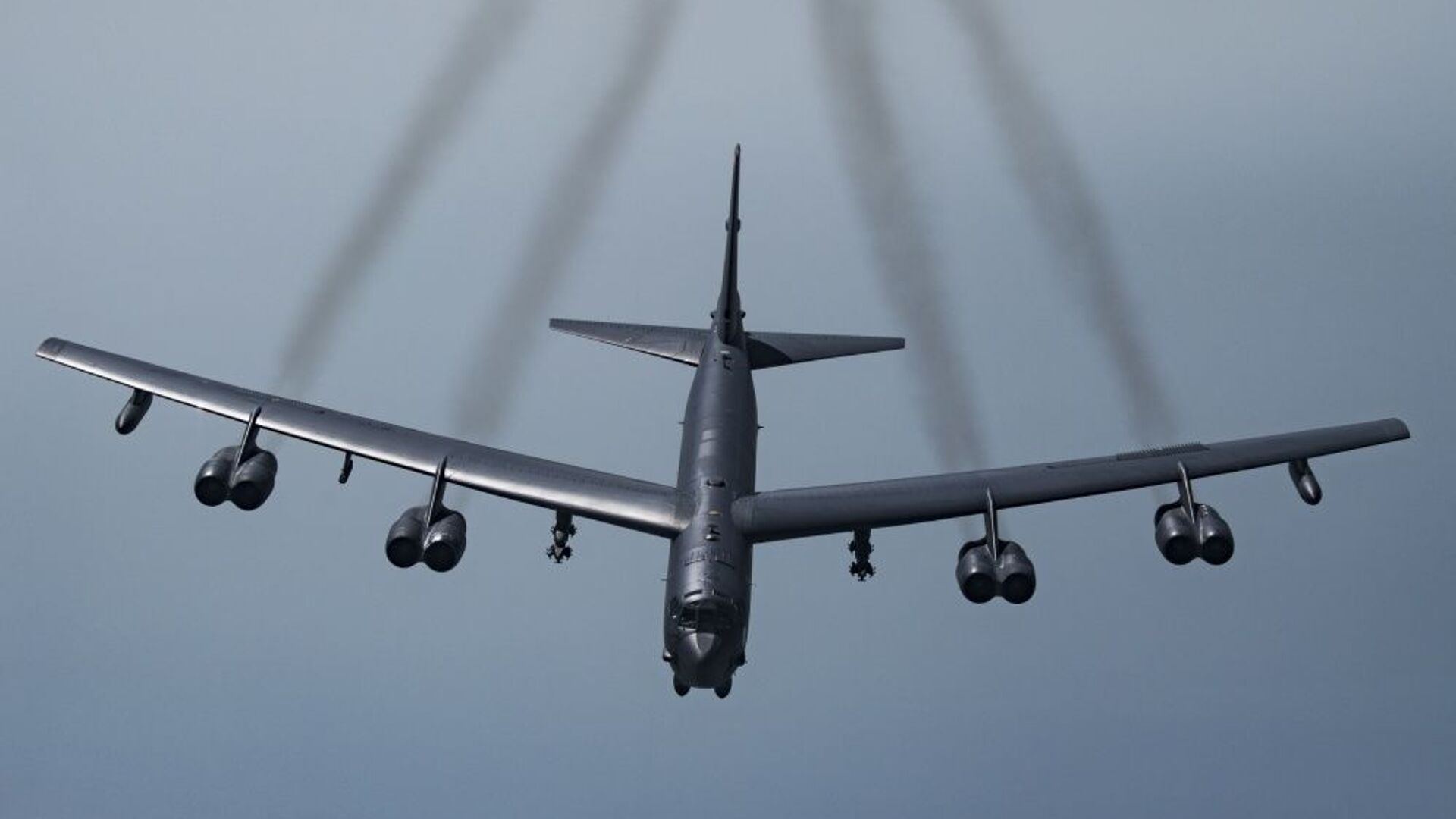 JAV oro pajėgų strateginis bombonešis B-52H Stratofortress - Sputnik Lietuva, 1920, 14.02.2022
