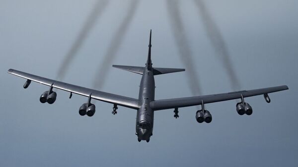 Стратегический бомбардировщик B-52H Stratofortress ВВС США - Sputnik Lietuva