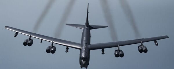 Стратегический бомбардировщик B-52H Stratofortress ВВС США Стратегический бомбардировщик B-52H Stratofortress ВВС США - Sputnik Lietuva