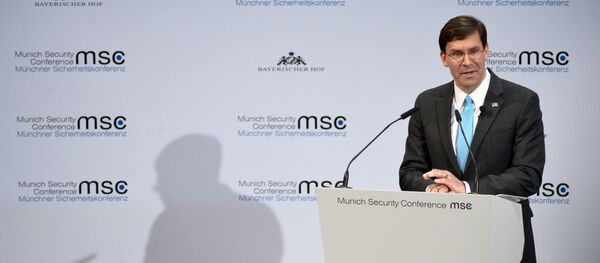 JAV gynybos sekretorius Markas Esperis JAV gynybos sekretorius Markas Esperis - Sputnik Lietuva