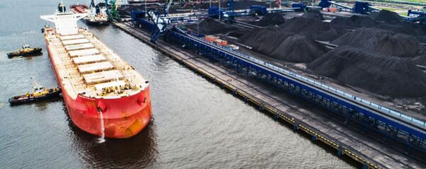 Порт Усть-Луга, Ленинградская область - Sputnik Литва