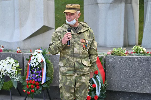 Акция поминовения павших во второй мировой войне в Вильнюсе Акция поминовения павших во второй мировой войне в Вильнюсе - Sputnik Lietuva