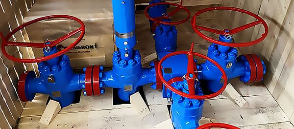 Задержанное оборудование, используемое в нефтегазовой отрасли - Sputnik Литва