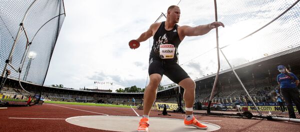 Литовский дискобол Андрюс Гуджюс - Sputnik Литва