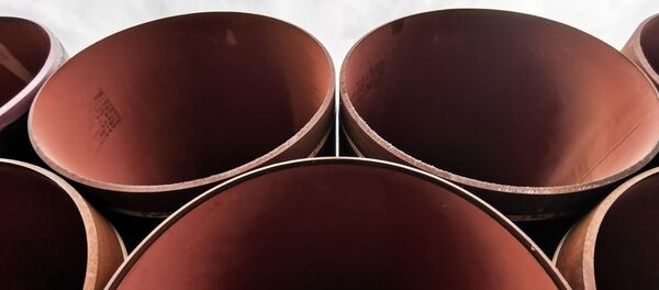 Строительство газопровода Северный поток-2 в Германии - Sputnik Литва