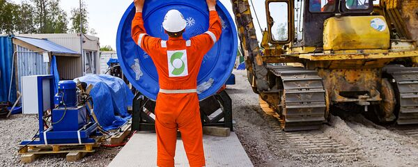 Строительство газопровода Северный поток-2  - Sputnik Литва