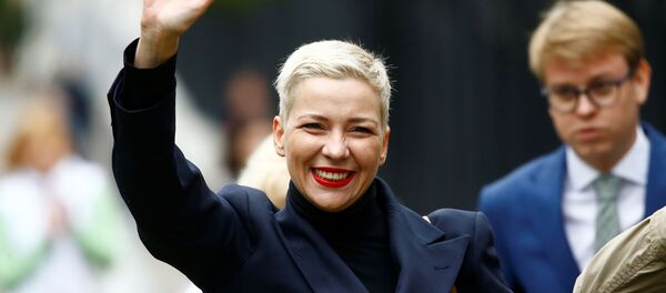 Координатор штаба Виктора Бабарико Мария Колесникова Координатор штаба Виктора Бабарико Мария Колесникова - Sputnik Lietuva