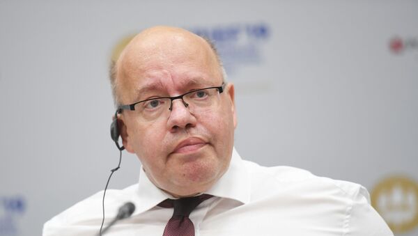 Vokietijos ekonomikos ministras Pėteris Altmaieris - Sputnik Lietuva