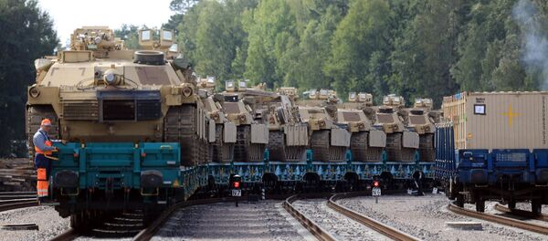 В Литву прибыла тяжелая военная техника второй бригады Сухопутных войск США - Sputnik Lietuva
