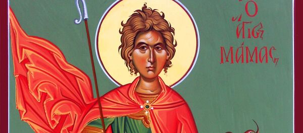 Мученик Мамант Кесарийский  - Sputnik Литва