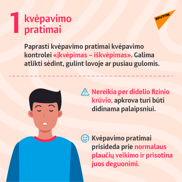 5 patarimai žmonėms, kurie sirgo koronavirusu-2 - Sputnik Lietuva