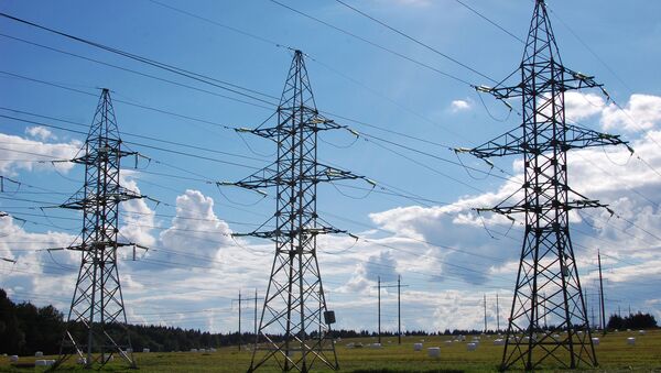 Высоковольтные провода Висагинской АЭС, архивное фото - Sputnik Литва