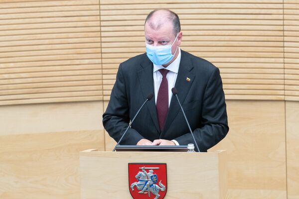 Власть при COVID-19: началась осенняя сессия Сейма Литвы - Sputnik Литва