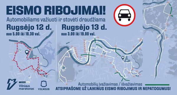 Dėl Danske Bank Vilniaus maratono rugsėjo 12–13 d. bus ribojamas eismas - Sputnik Lietuva