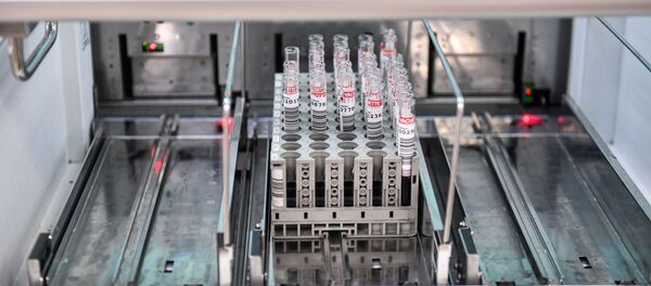 Пробирки для теста на антитела к COVID-19 - Sputnik Литва