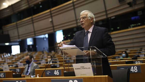 ES diplomatijos vadovas Žozepas Borelis (Josep Borrell) - Sputnik Lietuva