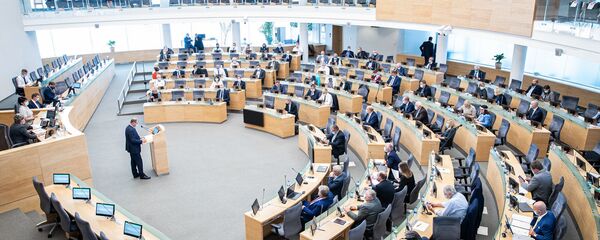 Заседание Сейма Литвы - Sputnik Литва