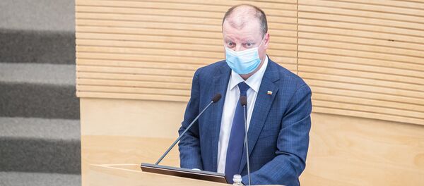 Премьер-министр Литвы Саулюс Сквернялис - Sputnik Литва